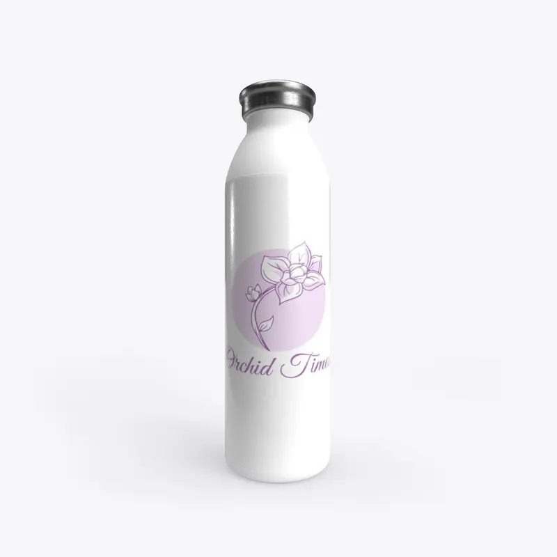 Orchid Times Water Bottle